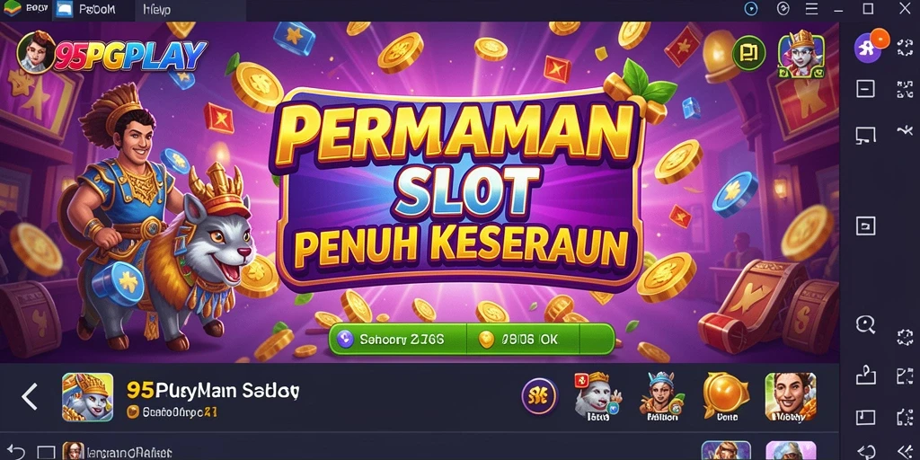 Tampilan menakjubkan dari gameplay Slot 95PGPLAY yang memikat.
