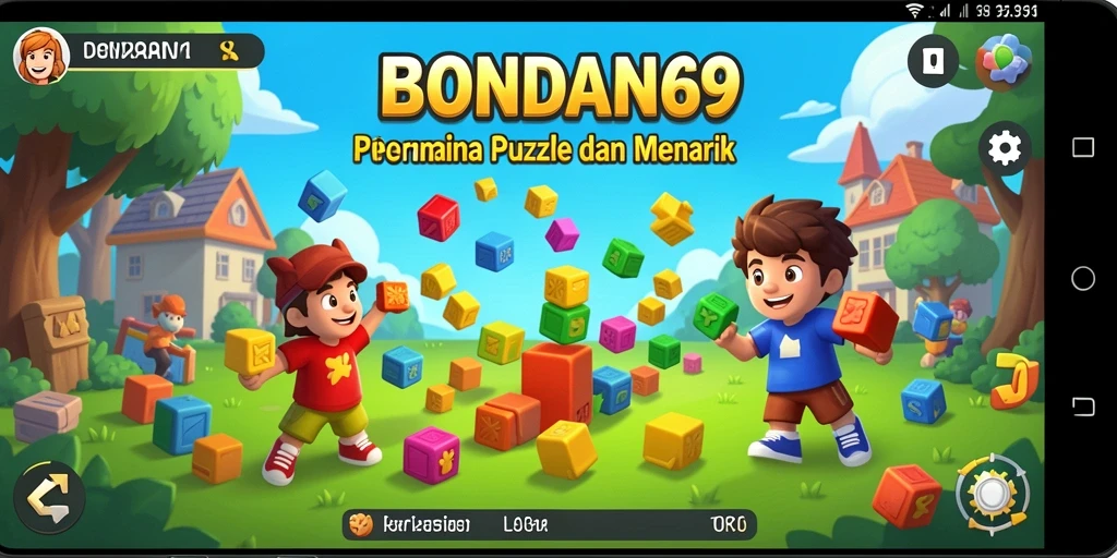 Tangkapan layar gameplay menampilkan tantangan Puzzle yang mengasyikkan.