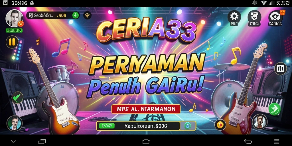 Tampilan gameplay CERIA33 yang seru dan interaktif.