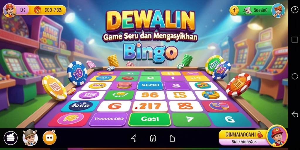 Tampilan gameplay DEWALIN yang menyenangkan dan interaktif.