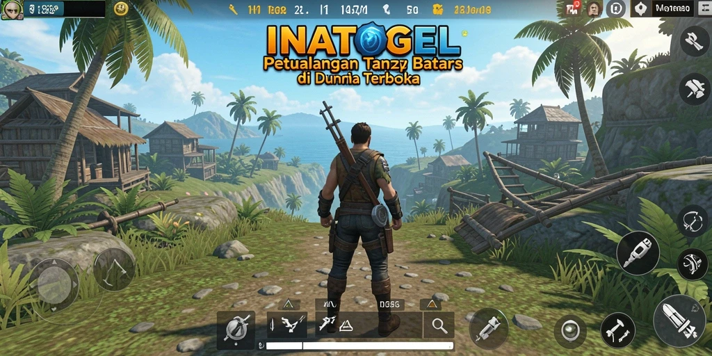 Tampilan gameplay Open World yang mendebarkan di INATOGEL.