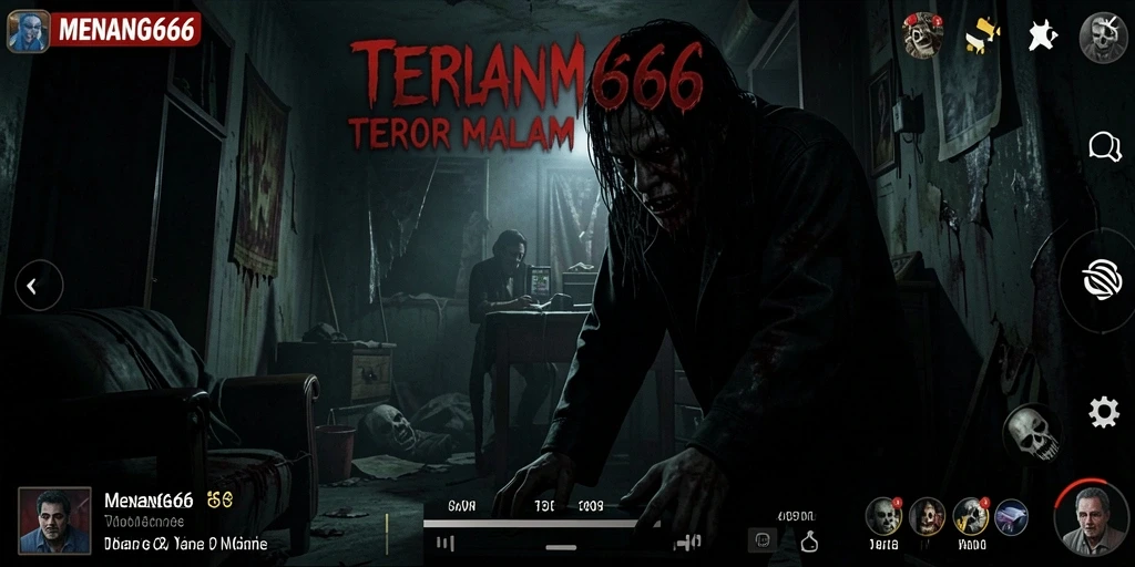 Gameplay menyeramkan dengan suasana yang mencekam di MENANG666.