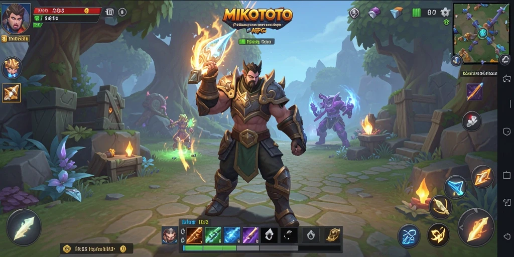 Gameplay mendebarkan MIKOTOTO di dunia ARPG.