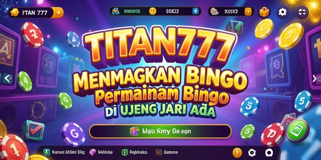 Tampilan gameplay seru dalam game Bingo TITAN777.